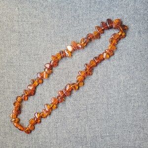 Vintage Baltic Amber Beaded Necklace